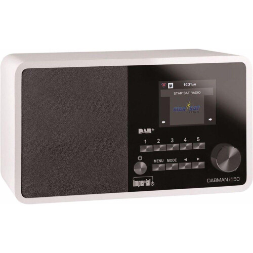 Imperial Dabman i150 - DAB+ FM internetradio - 10W speaker - Wit