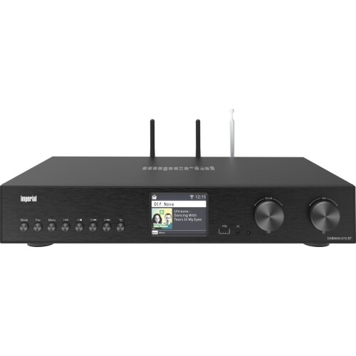 IMPERIAL DABMAN i510BT - Hybride HiFi-component - DAB+ FM Internetradio Bluetooth 5.1 - Zwart