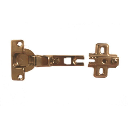 Inbouwscharnier 35 mm - Verzet 15 mm - Metalen huis - Openingshoek 110º