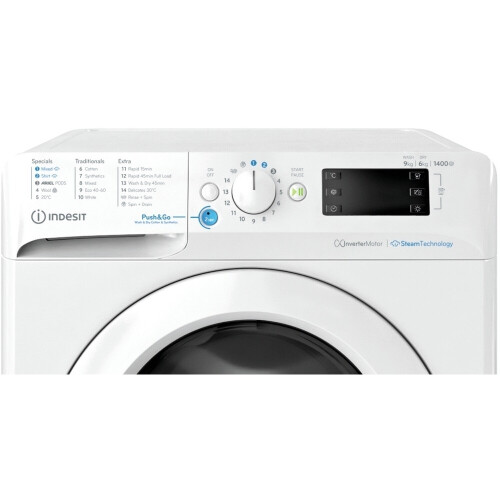 Indesit Bde 96436 Wv Uk Was-droogcombinatie 9 Kg - 6 Kg – 1400 Tpm | Nieuw (outlet)