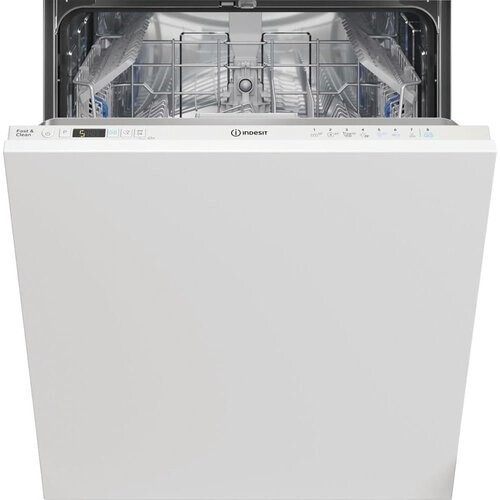 Indesit Dic3c24 - Inbouw Vaatwasser - 82 Cm - 14 Couverts - 44 Db - Energieklasse E | Tweedehands (Refurbished) Tweedehands