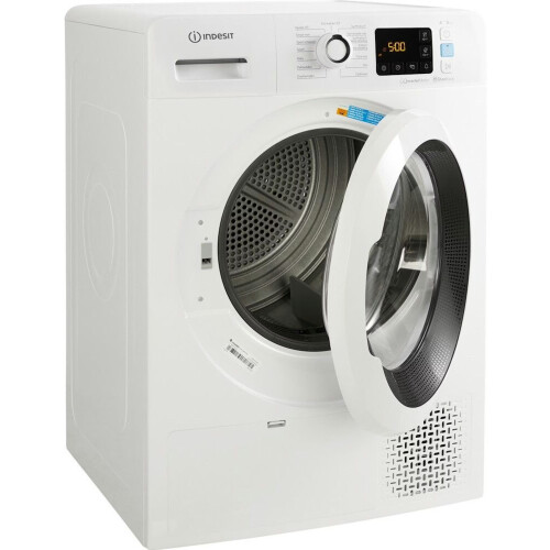 Indesit Ytbem1183krx - Warmtepompdroger - 8 Kg - Energieklasse A+++ - Wit | Tweedehands (Refurbished)