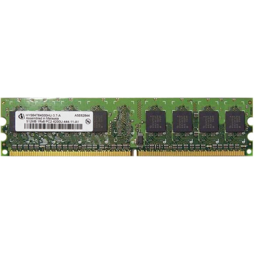 Infineon HYS64T64000HU-3.7-A 512MB DDR2-533 PC2-4200U CL4 240-Pin UDIMM Desktop Geheugen Module Non-ECC Unbuffered RAM