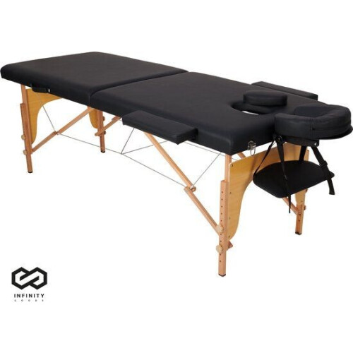 Infinity Goods Massagetafel - Inklapbaar - 250KG Draagvermogen - 8 Hoogtestanden - Incl. Opbergtas -