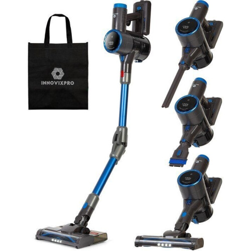 Innovixpro® Steelstofzuiger Draadloos - 30KPa Steelstofzuiger met Dweilfunctie Tweedehands