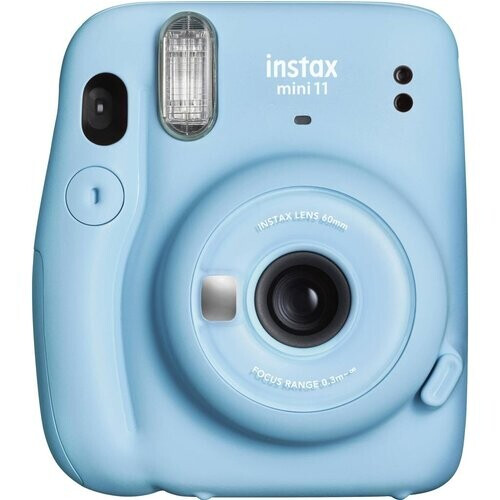 Instant camera Fujifilm Instax Mini 11 - Blauw + Lens Instax 60mm f/12.7 Tweedehands