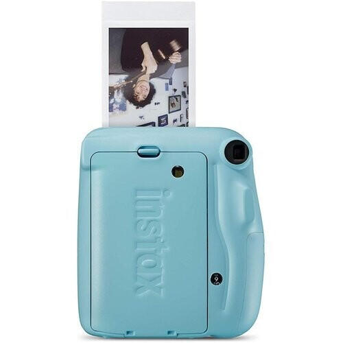 Instant camera Instax Mini 11 - Blauw + Fujifilm Instax Lens 60mm f/12.7 f/12.7 Tweedehands