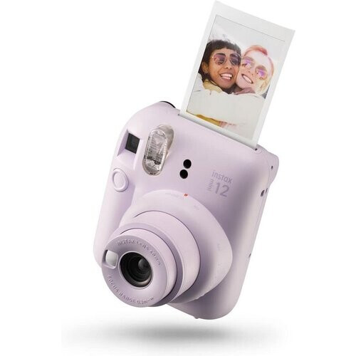 Instant camera instax mini 12 - Violet + Fujifilm Instax 60mm f/12 f/12 Tweedehands