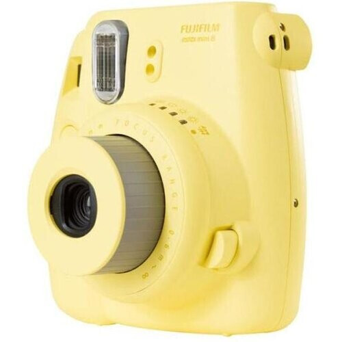 Instant camera Instax Mini 8 - Geel + Fujifilm Instax Lens 60mm f/12.7 f/12.7 Tweedehands