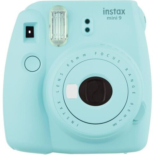 Instant camera Instax Mini 9 - IJsblauw (Ice blue) + Fujifilm Instax Lens 60mm f/12.7 f/12.7 Tweedehands