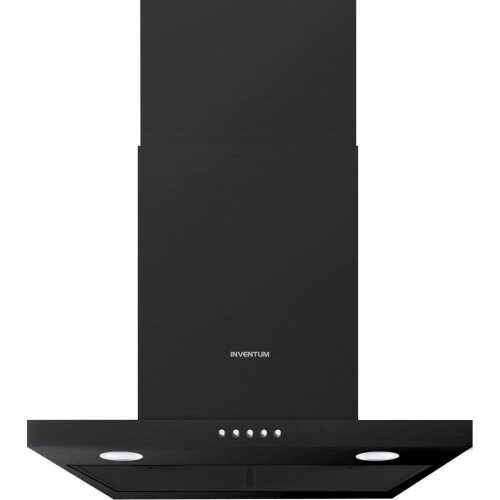 Inventum AKB6004ZWA - Wandschouw afzuigkap - 344 m³/h - Luxe LED spots - Zwart Tweedehands