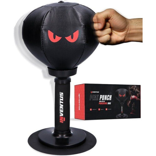 Inventus PeakPunch - Mini Bokspaal - Anti Stress - Zuignap - Gaming Accessoires