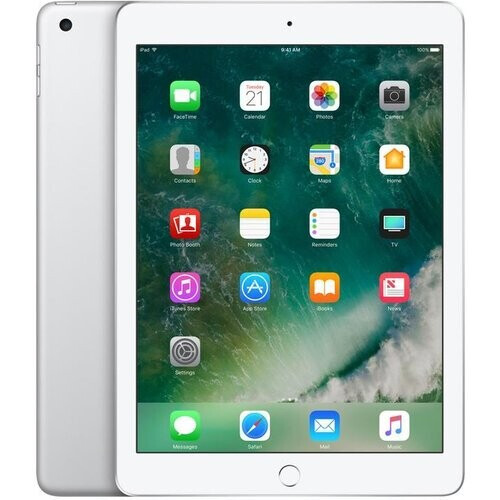 iPad 9.7 (2018) 6e generatie 128 Go - WiFi + 4G - Zilver Tweedehands