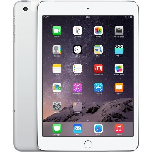 iPad mini (2014) 3e generatie 16 Go - WiFi + 4G - Zilver Tweedehands