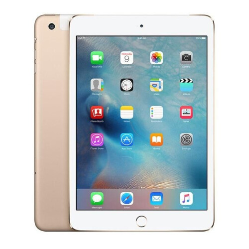 iPad Mini 4 (2015) 128GB Wi-Fi + Cellular (Simlockvrij) - Goud Tweedehands