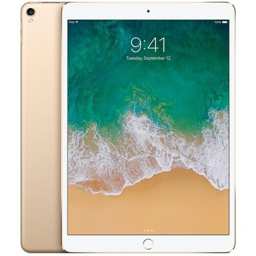 iPad Pro 10.5 (2017) 1e generatie 256 Go - WiFi + 4G - Goud Tweedehands