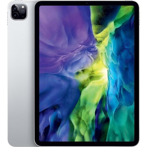 iPad Pro 11 (2020) 2e generatie 1000 Go - WiFi + 4G - Zilver Tweedehands