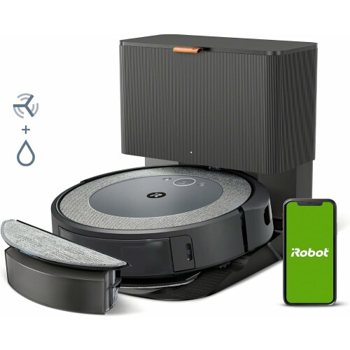 iRobot Combo i5 - Robotstofzuiger met dweilfunctie - Imprint Smart Mapping - Geschikt voor huisdieren