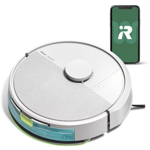 iRobot Roomba 105 Combo - Robotstofzuiger - Nat/droog - 7000 Pa zuigkracht
