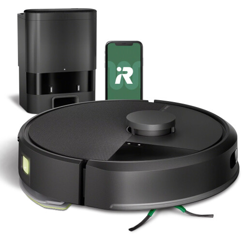 iRobot Roomba 105 - Robotstofzuiger met AutoEmpty Dock - Stofzuigen en dweilen - Zwart Tweedehands