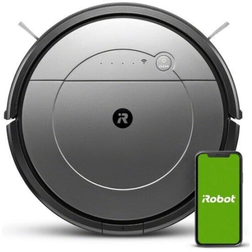 iRobot® Roomba® Combo 1138 - Robotstofzuiger - Dweilfunctie en hoge zuigkracht Tweedehands
