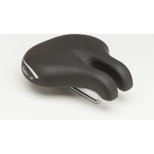 ISM Urbaine - Fietszadel - Comfortabel met uitsparing - Zwart