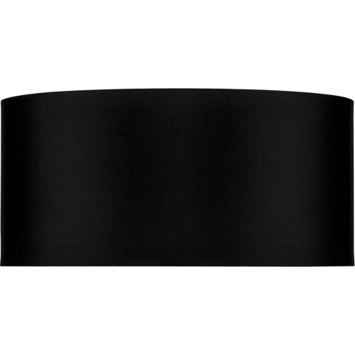 It's About RoMi - Lampenkap - Rond - Katoen - Zwart - Ø 47 cm