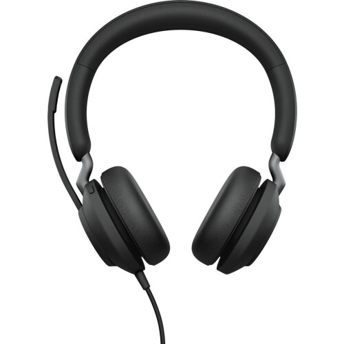 Jabra Evolve2 40 - On-Ear Koptelefoon - USB-C - Zwart