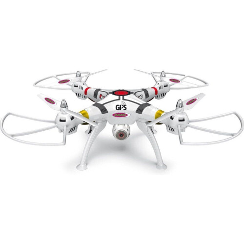 Jamara Payload VR HD Flyback - Quadcopter - WiFi Full HD-camera met VR-bril - Wit Tweedehands