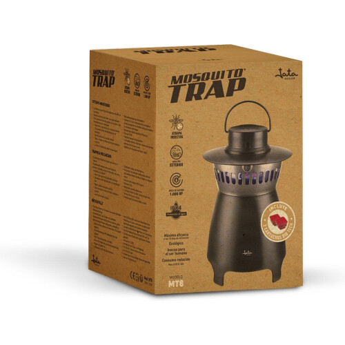 Jata MT8E - Mosquito trap - 5-in-1 - tot 1000m2 - Zwart