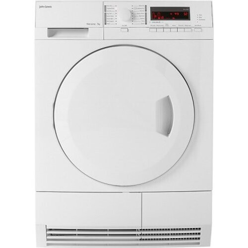 John Lewis Jltdh18 - Warmtepompdroger - 7 Kg - 66 Db - Energieklasse A+ | Tweedehands (Refurbished)