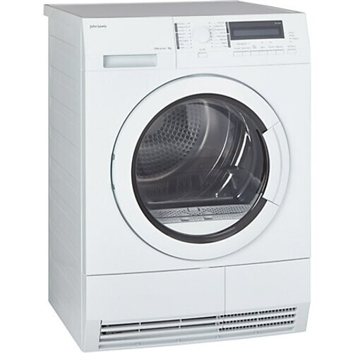 John Lewis Jltdh20 - Warmtepompdroger - 8 Kg - 66 Db - Energieklasse A+ | Tweedehands (Refurbished) Tweedehands