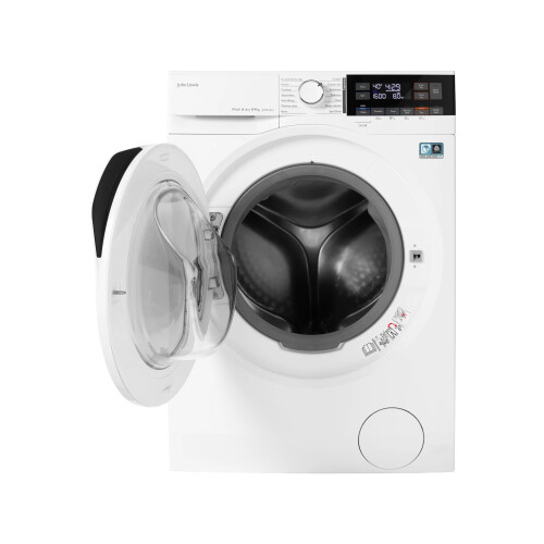 John Lewis Jlwd1614 - Was-droogcombinatie - 8 Kg Wassen - 4 Kg Drogen - 1600 Tpm - Energieklasse E | Tweedehands (Refurbished)
