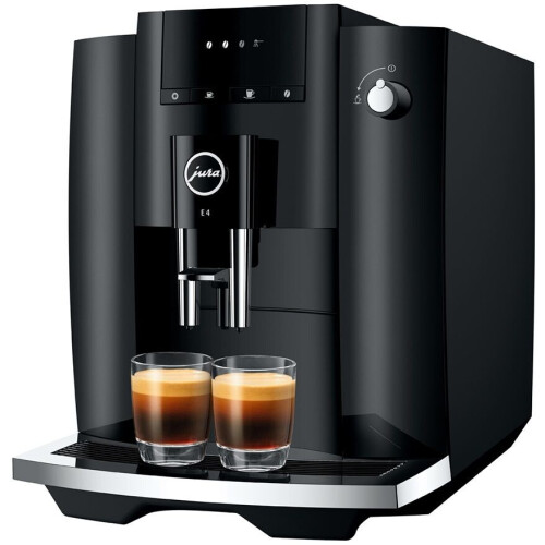 Jura E4 (EA) - Volautomaat - Professionele Aroma-molen - Piano Black Tweedehands