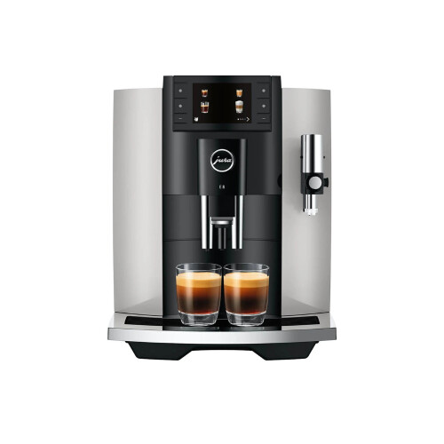 JURA E8 15635 - Volautomatische espressomachine - 17 koffiespecialiteiten - Platina