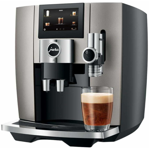 Jura J8 - Koffiezetapparaat - Sweet Foam functie - Zilver Tweedehands