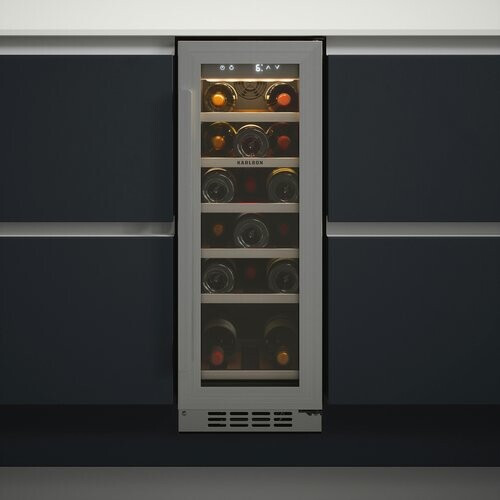 Karlson Wrkeiwc30ss Ingebouwde Wijnkoeler - Geschikt Voor 20 Flessen - 40 Db | 82 Cm - Rvs | Nieuw (outlet)