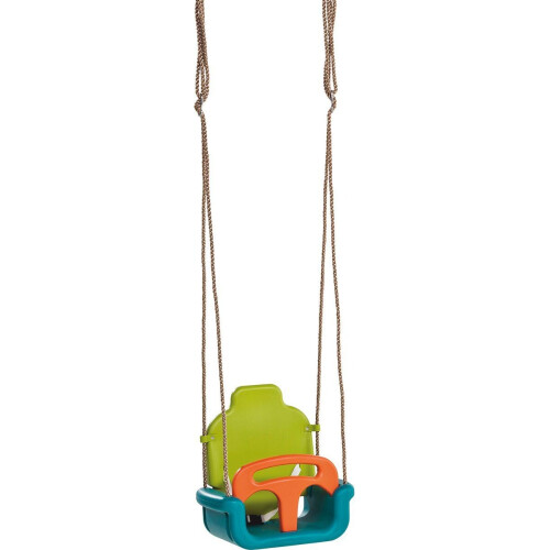 KBT babyzitje groeimodel - Verstelbaar zitje - Blauw/Groen/Oranje