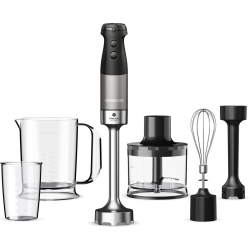 Kenwood HBM80.322BK - Staafmixer - 1200W - Grijs