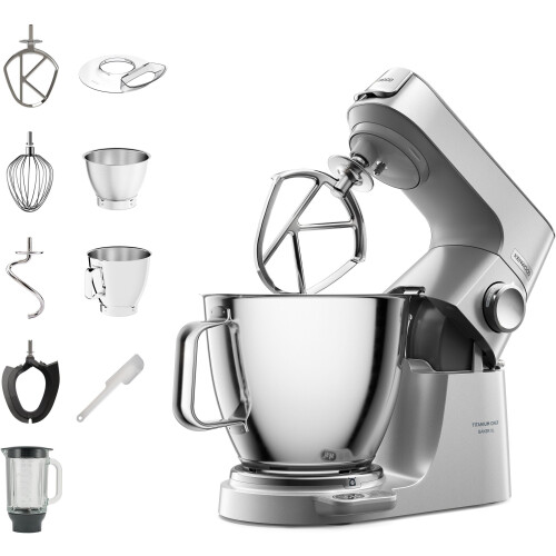 Kenwood KVL 85.124SI - Keukenmachine - 1200W - 7L roestvrijstalen mengkom