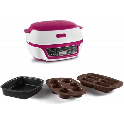 Keukenmachine Tefal Cake factory KD801811 L -Wit/Roze Tweedehands