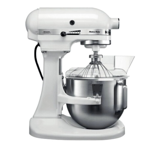 Kitchenaid 5KPM5EWH - Keukenmachine - 4,83L RVS mengkom - Wit
