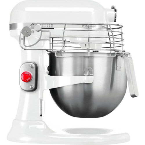 KitchenAid 5KPM5XEWH - Keukenmachine - 6,9L roestvrijstalen mengkom - Wit