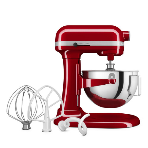 KitchenAid 5KSM55SXX - Heavy Duty Planetaire Mixer 5,2 L - 11 snelheden - Rood Tweedehands