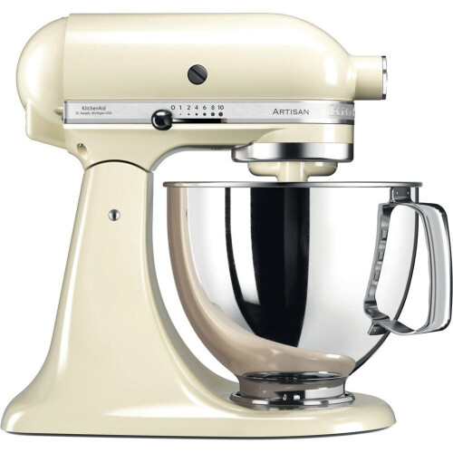 KitchenAid Artisan 5KSM125 - Keukenrobot - 4,8L - 300W - Amandelwit