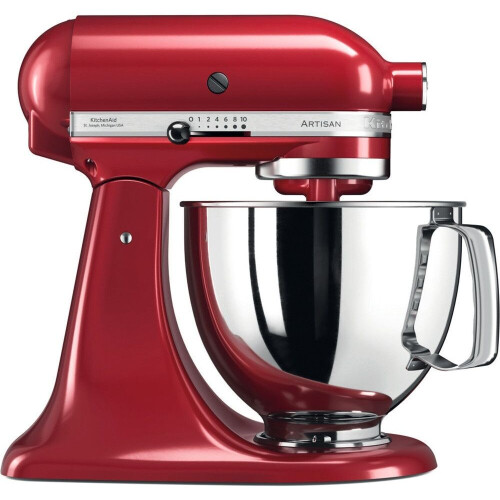 KitchenAid Artisan 5KSM125 - Keukenrobot - 4,8L - 300W - Keizerrood