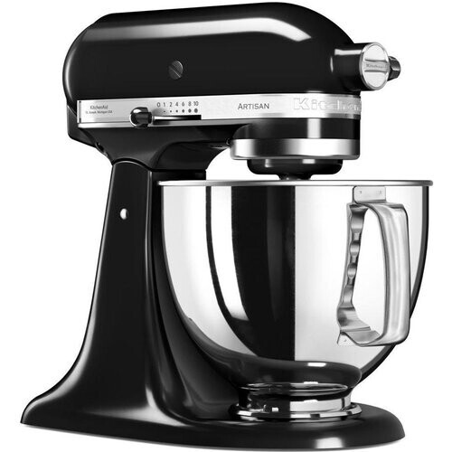 Kitchenaid Artisan 5KSM125EOB 4,8000L Zwart Bakrobot Tweedehands