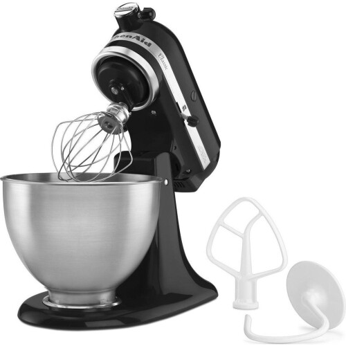 KitchenAid 5K45SSEOB - Keukenmachine - 275W - 4,3L - Zwart Tweedehands