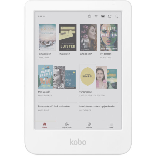 Kobo Clara Colour - E-reader - 6"E Ink Kaleido™ 3 - Wit Tweedehands