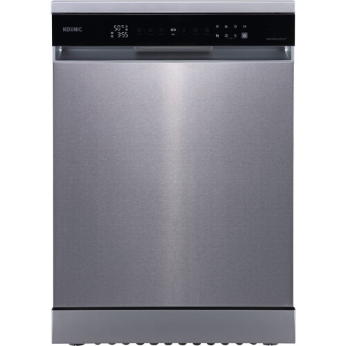 Koenic Kdw 6021 B Fs In Vrijstaande Vaatwasser - 14 Couverts - Besteklade - 7 Was Programma_s - 60 Cm | Nieuw (outlet)